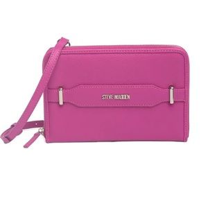 BRAND NEW! Steve Madden pink purse! W/O tags but never used — so cute!